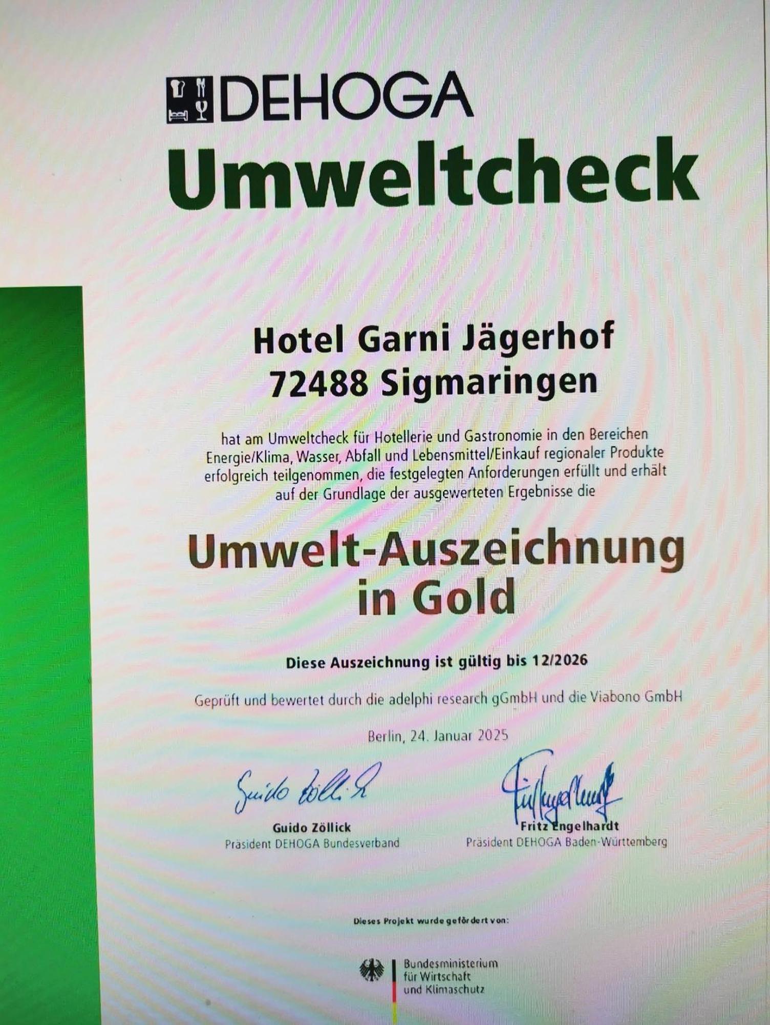 Hotel Garni Jaegerhof Sigmaringen Exterior foto